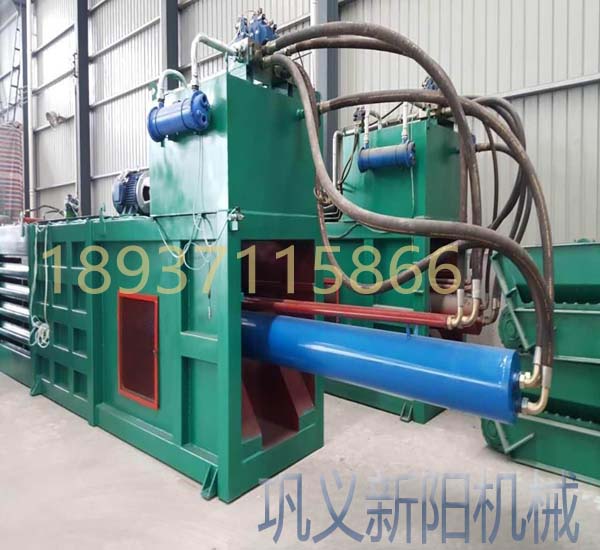 河南鞏義新陽機械廢紙打包機全體總動員